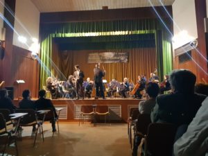 Elia Andrea Corazza, conductor. Concorso Cilea XLI edizione. La Grecìa orchestra. Palmi, RC, Italy, October 14th, 2017.