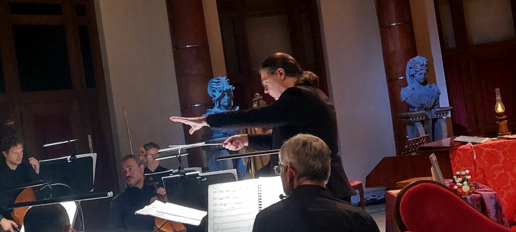 Elia Andrea Corazza, Orchestra del Teatro Massimo di Palermo, Teatro Massimo Palermo, 2023-2024. Photo credit © Emy Bernecoli 2023