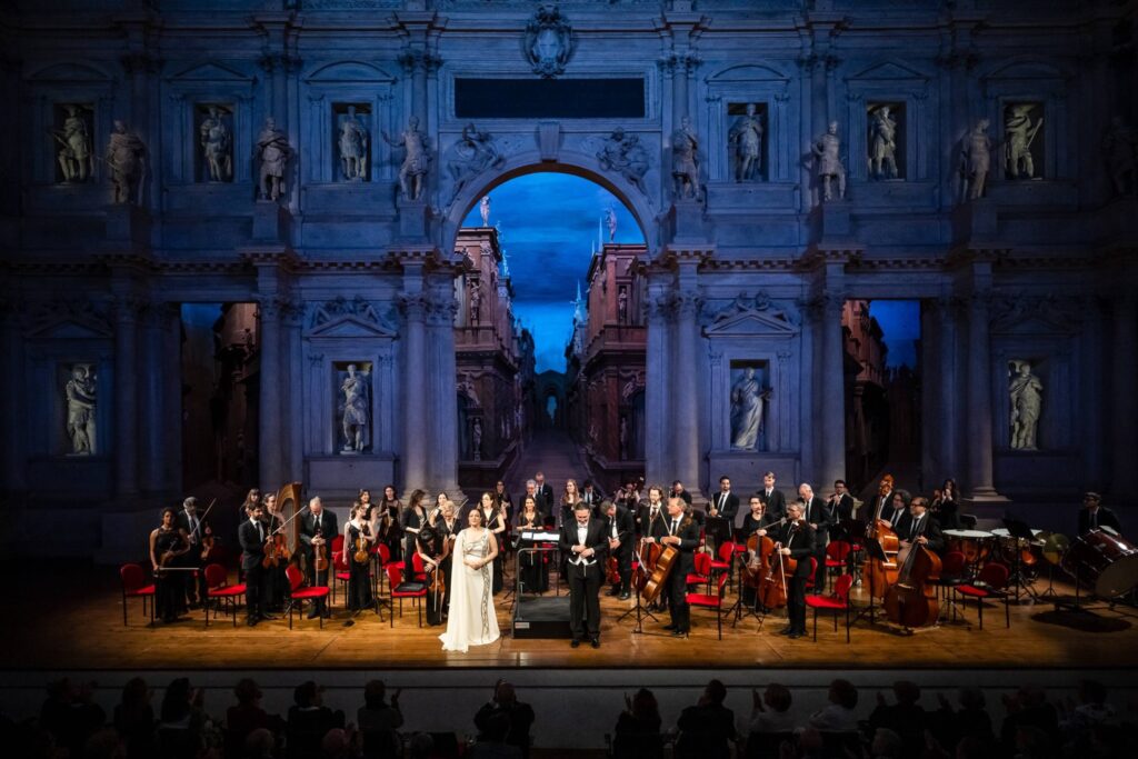 Elia Andrea Corazza, Eleonora Buratto, Cristian Ricci, Emy Bernecoli, Orchestra Sinfonica del Veneto, Teatro Olimpico, 9 maggio 2026.