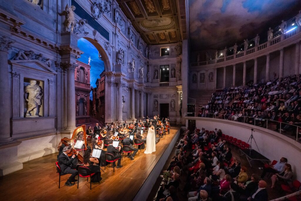 Elia Andrea Corazza, Eleonora Buratto, Cristian Ricci, Emy Bernecoli, Orchestra Sinfonica del Veneto, Teatro Olimpico, 9 maggio 2026.